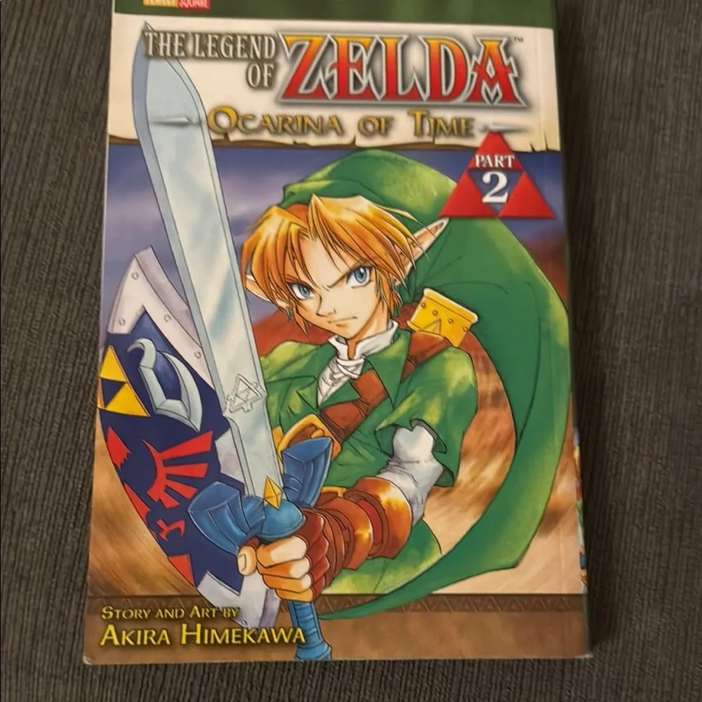 Legend of Zelda Manga Set Ocarina of time part 1 & 2